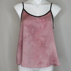 DKNY Pink Split Back Cami Tank Top Women's S Small